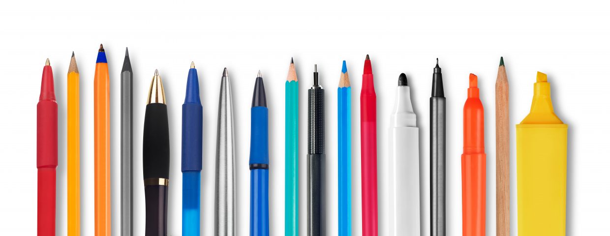 Crayons stylos